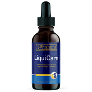 Rx Vitamins emballage face montrant flacon et informations, rassure qualité