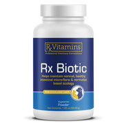 Rx Vitamins emballage avant montrant produit et bénéfice digestion