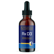 Rx Vitamins flacon avant montrant un design lisible et dosage précis