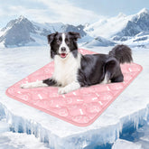 Rywell tapis vue complète montrant surface rose et confort pratique