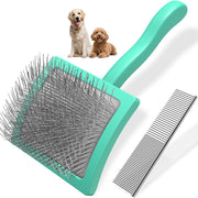 Saccison brosse slicker face avant montrant design ergonomique et prise confortable