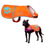 SafetyPUP XD gilet face avant blaze orange pour meilleure visibilité