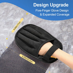 Gros plan texture des gants Salhap montrant matière douce et efficace