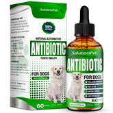 SalutemPet bouteille 2 oz face montrant format pratique et dosage