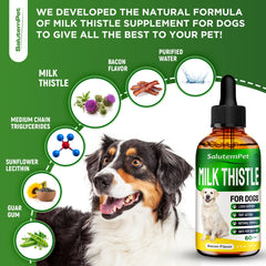 SalutemPet gros plan sur la texture du liquide aspect homogène et naturel