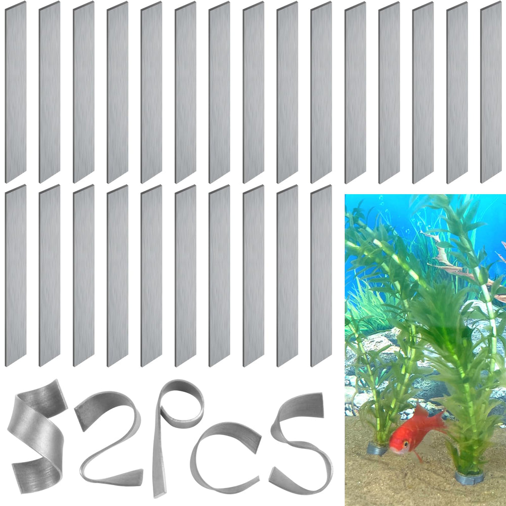 SANJHFF vue avant du paquet de 52 attaches pour plantes, solution organisée