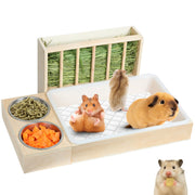 SANXHAMSTER station 3-en-1 vue de face, organisation et gain de place