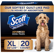 Scott Pet Guard paquet face avant montrant la taille XL et protection pour sols