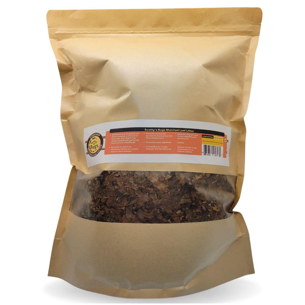 SCOTTY'S BUGS emballage avant montrant contenu naturel utile
