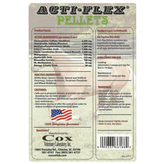 SDDFFS Cox Acti-Flex gros plan des granulés appétents pour intégration simple
