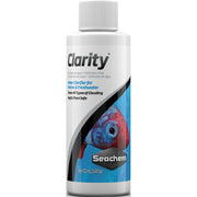 Seachem Clarity face du flacon montrant l'étiquette et usage précis