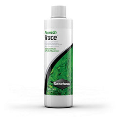 Seachem Flourish Trace packaging avant 500ml montrant flacon pratique