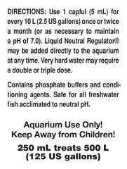 Seachem Neutral Regulator gros plan sur granules montrant texture pour diffusion contrôlée