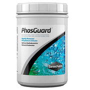 Seachem Phosguard 1L emballage avant montrant le produit et bénéfice purification rapide