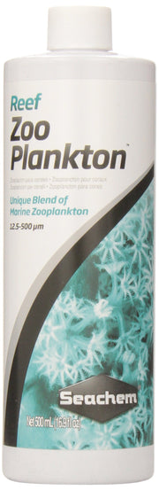 Seachem flacon Reef Zooplankton face produit facile à doser