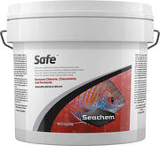 Seachem Safe emballage face montrant le format 4 kg et usage concentré