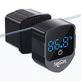 SEAOURA vue avant du nettoyeur et emballage, design compact bénéfique