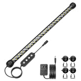 SEAOURA vue avant de la lampe LED 15 pouces pour éclairage uniforme