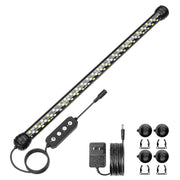 SEAOURA vue avant de la lampe LED 15 pouces pour éclairage uniforme