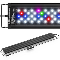 SEAOURA vue frontale de la lampe LED montrant design compact et éclairage uniforme