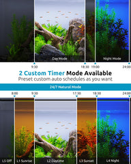 SEAOURA platine zoom sur rangées LED montrant intensité et qualité des couleurs