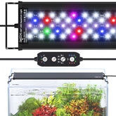 SEAOURA rampe LED face avant montrant le panneau lumineux et contrôle simple