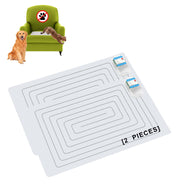 SEERWAY tapis vue face avant montrant la surface et la structure, facilite l'installation