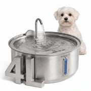 SELENEPETS vue face de la fontaine montrant design et grande capacité facile