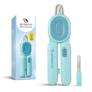 Senterino face avant emballage montrant produit et avantages pratiques