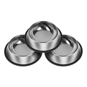 Serentive face avant gamelles en inox montrant finition miroir et robustesse