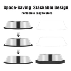 Serentive détail anneau caoutchouc amovible assurant stabilité antidérapante