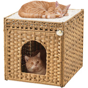 SETVSON vue avant de la maison pour chats, design sûr et attractif