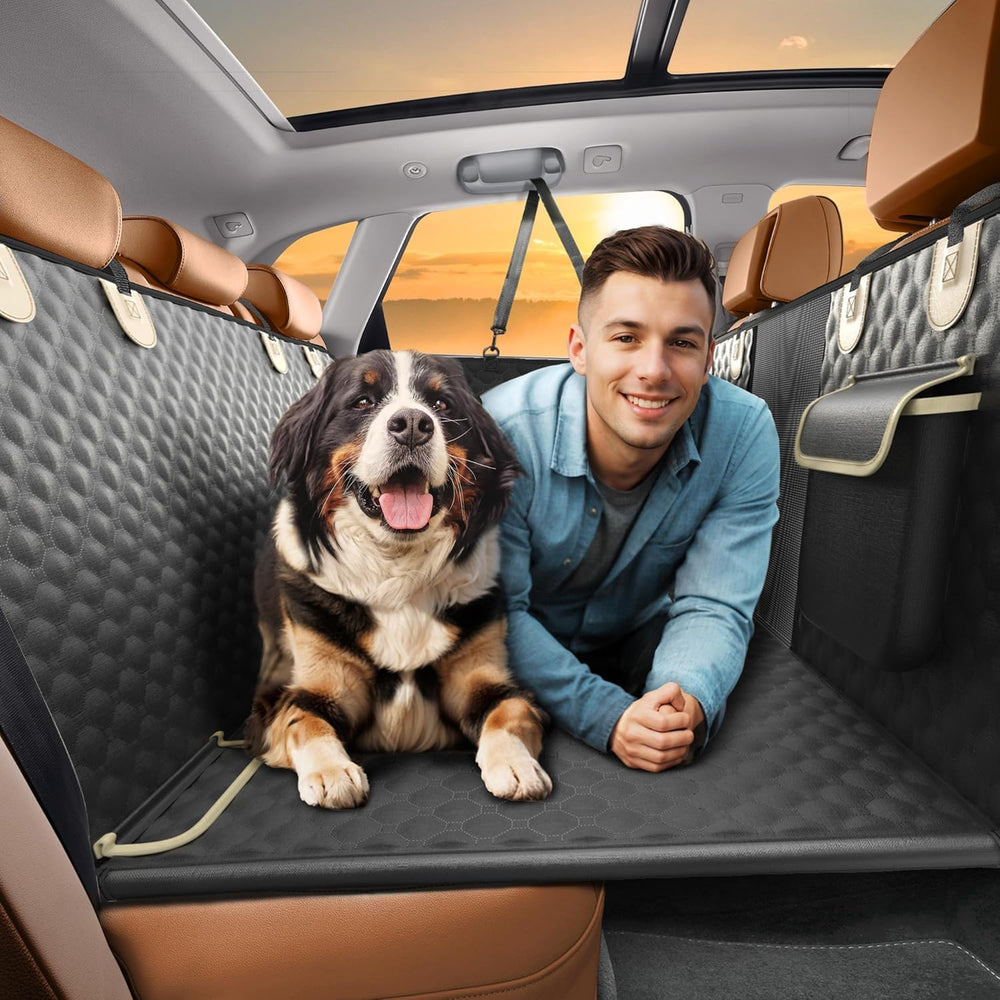 SHARLOVY vue du tapis installé et packaging montrant robustesse