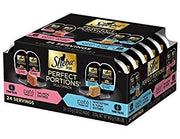 Sheba emballage avant montrant multipack pratique et variétés de poissons