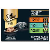 Sheba emballage pack varié montrant gain de praticité et choix