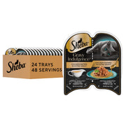 Sheba emballage avant Poulet Gravy Indulgence pour repérage et praticité