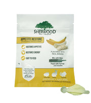 Sherwood Pet Health emballage avant montrant l'étiquette et bénéfices nutritionnels