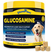 SHINEPAWS emballage avant montrant le format pot et bénéfice conservation