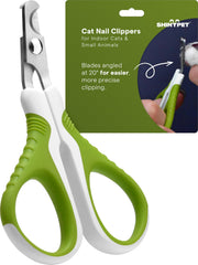 SHINY PET coupe-ongles face avant montrant design sécurisé et prise en main
