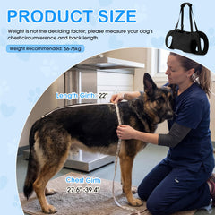 Shinylin harnais XL doublure polaire douce pour confort et protection