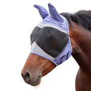 Shires FlyGuard Pro vue de face montrant couverture faciale et confort