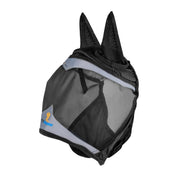 Shires masque face avant montrant coupe et maintien pour confort accru