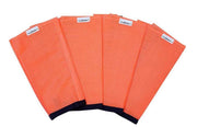 SHOOFLY vue de face du lot de leggins orange montrant la coupe pratique