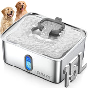 SIBAYS fontaine face avant montrant capacité 15L et design robuste