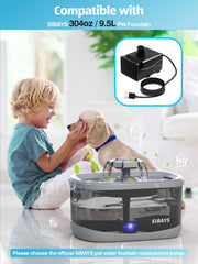 SIBAYS pompe en usage dans fontaine apportant eau propre et silence