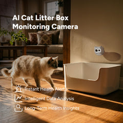 SiiPet LitterLens gros plan objectifs illustrant capture précise des activités