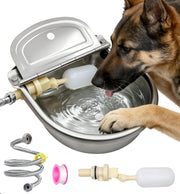 Silaifu abreuvoir avant en inox montrant réservoir durable et hygiénique