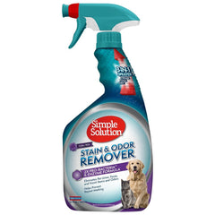 Simple Solution bouteille 32oz face montrant l'étiquette et facilité d'utilisation