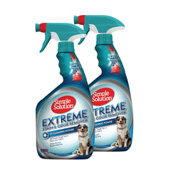 Simple Solution emballage avant 32oz montrant étiquette et format pratique