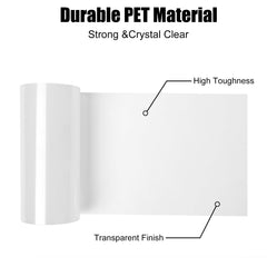 Gros plan film SinoPack montrant transparence et texture protectrice